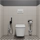 IDDIS Клавиша смыва Unifix, белая (UNI01WBi77) UNI01WBi77 - фото 348544