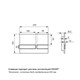 IDDIS Клавиша смыва чёрная Unifix 006 (UNI06MBi77) UNI06MBi77 - фото 348569