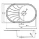IDDIS Кухонная мойка 770*480, Suno S (SUN77SDi77) SUN77SDi77 - фото 348778
