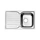 IDDIS Кухонная мойка 780*480, Strit S (STR78SDi77) STR78SDi77 - фото 348783