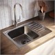 IDDIS Мойка нерж. сталь, шелк, с крылом 605*440*180 Sound (SND60SDi77) SND60SDi77 - фото 348795