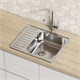IDDIS Мойка врезного монтажа с сифоном Strit S, нерж. сталь, полир., 585*485 (STR58PDi77S) STR58PDi77S - фото 348855