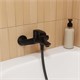 IDDIS Смеситель для ванны Ray черный (RAYBL02i02WA) RAYBL02i02WA - фото 348999