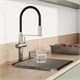 IDDIS Смеситель для кухни с каналом для фильтрованной воды и гибким изливом Ikon сатин (IKNBNFFi05) IKNBNFFi05 - фото 349052