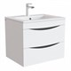 IDDIS Тумба с раковиной Cloud 60 подвесная белая (CLO60W0i95K) CLO60W0i95K - фото 349223