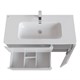 IDDIS Тумба с раковиной Edifice белая, 100 см (EDI10WFi95K) EDI10WFi95K - фото 349238
