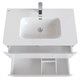 IDDIS Тумба с раковиной Edifice белая, 80 см (EDI80WFi95K) EDI80WFi95K - фото 349245