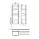 IDDIS Пенал подвесной Edifice 35 см белый (EDI35W0i97) EDI35W0i97 - фото 349593