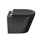 IDDIS Унитаз подвесной Calipso, черный матовый (CALR3BMi25) CALR3BMi25 - фото 349663