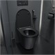 IDDIS Унитаз подвесной Calipso, черный матовый (CALR3BMi25) CALR3BMi25 - фото 349664