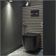 IDDIS Унитаз подвесной Bild, черный матовый (BILR2BMi25) BILR2BMi25 - фото 349669