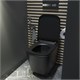 IDDIS Унитаз подвесной Bild, черный матовый (BILR2BMi25) BILR2BMi25 - фото 349670