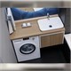 VELVEX Столешница Klaufs 1200 правая дуб французский (st.KLA.120.R дуб французский) st.KLA.120.R дуб французский - фото 350009