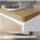 VELVEX Столешница Klaufs 1200 правая дуб французский (st.KLA.120.R дуб французский) st.KLA.120.R дуб французский - фото 350013