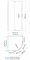 WASSERKRAFT Leine 35P01 Душевой уголок сектор полукруглый, размер 90х90 см, стекло прозрачное 6 мм - фото 35018