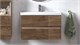 VELVEX Тумба под раковину Mondi 800-0-2 (Madera Classica Slim) навесная акация темная (308 акация темная) 308 акация темная - фото 350214