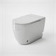 GROSSMAN Унитаз приставной impuls GR-PR5502 (570х360х450) безободковый,белый с тонкой крышкой,микролифт GR-PR-5502 - фото 350277
