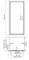 WASSERKRAFT Salm 27I28 Душевой уголок, прямоугольник, размер 80х90 см, стекло прозрачное 6 мм - фото 35027