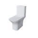 GROSSMAN Унитаз напольный Classic GR-4464S (640х340х790) безободковый,белый с тонкой крышкой,микролифт,2 места GR-4464S - фото 350293