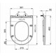GROSSMAN Сиденье для унитаза 4449BMS (тонкое, с крепежом) черное матовое 49GR4449BMS - фото 350392