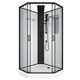 GROSSMAN Душевая кабина трапеция Elegans GR250D (100х100х217) дверь раздвижная GR250D - фото 350531
