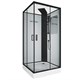 GROSSMAN Душевая кабина квадратная Elegans GR251Q (90х90х217) дверь раздвижная GR251Q - фото 350534