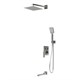 GROSSMAN Душевая система скрытого монтажа Style 501.K35.05.100 хром глянцевый 501.K35.05.100 - фото 350708