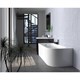 AZARIO Ванна акриловая LUTON 1700x800x580 пристенная, в комплекте с сифоном и металлической рамой, левая, белая (LUT17080 L) LUT17080 L - фото 350843