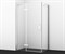 WASSERKRAFT Aller WHITE 10H07LW Душевой уголок прямоугольный с левой дверью, размер 120х90 см, стекло прозрачное 8 мм - фото 35109