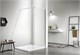 AZARIO Душевая перегородка  CHICAGO Walk-in 800x1950 прозрачное стекло 8 мм, покрытие EASY CLEAN, цвет профиля серебро (AZ-NAR6310 800) AZ-NAR6310 800 - фото 351631