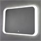 AZARIO Зеркало Индиго 800х550 с LED-подсветкой и диммером, сенсорным выключателем (ФР-00001410) ФР-00001410 - фото 351955
