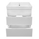 AZARIO Тумба Эстима 50/2 подвесная БЕЗ РАКОВИНЫ Monte 50 (CS00094628), цвет белый CS00094628