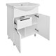 AZARIO Комплект Тумба Стиль- 60/1 600х450х840 с раковиной Basic 60 (CS00070392), цвет белый CS00070392 - фото 352448