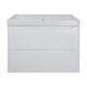 AZARIO Комплект Тумба LOTOS 70/2 715х480х570 подвесная с раковиной Monte 70 (CS00083930), цвет белый CS00083930 - фото 352490