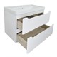 AZARIO Комплект Тумба LOTOS 70/2 715х480х570 подвесная с раковиной Monte 70 (CS00083930), цвет белый CS00083930 - фото 352492