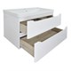 AZARIO Комплект Тумба LOTOS 80/2 815х480х570 подвесная с раковиной Monte 80 (CS00083931), цвет белый CS00083931 - фото 352497