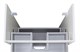 AZARIO Комплект Тумба Ника 60 Н 610х480х860 напольная, с раковиной Tempo 60 (CS00091368), цвет белый CS00091368 - фото 352535