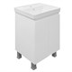 AZARIO Комплект Тумба Мила 50/Н напольная с раковиной Monte 50 (CS00097990), цвет белый CS00097990 - фото 352582
