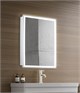 AZARIO Зеркало-шкаф Киото 60 (600х800) c подсветкой и диммером (LED-00002359), цвет белый LED-00002359 - фото 352665