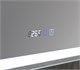 AZARIO Зеркало-шкаф Фиджи 50 508х756х140 c подсветкой и диммером + часы (LED-00002361), цвет белый LED-00002361 - фото 352680