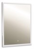 AZARIO Зеркало Гуверт-2 600х800 c подсветкой и диммером, сенсор выкл + подогрев (LED-00002258) LED-00002258 - фото 352691