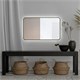 AZARIO Зеркало INCANTO 600х1000 бесконтактный сенсорный выключатель, подсветка с диммером, цвет черный (LED-00002538) LED-00002538 - фото 352722