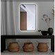 AZARIO Зеркало INCANTO 600х1000 бесконтактный сенсорный выключатель, подсветка с диммером, цвет черный (LED-00002538) LED-00002538 - фото 352723