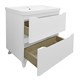 AZARIO Комплект Тумба LOTOS 70/2 Н 710х475х835 напольная с раковиной Monte 70 (CS00081986), цвет белый CS00081986 - фото 352801