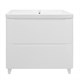 AZARIO Комплект Тумба LOTOS 80/2 Н 820х475х835 напольная с раковиной Monte 80 (CS00081987), цвет белый CS00081987 - фото 352804