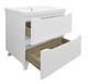 AZARIO Комплект Тумба LOTOS 80/2 Н 820х475х835 напольная с раковиной Monte 80 (CS00081987), цвет белый CS00081987 - фото 352805