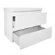 AZARIO Комплект Тумба Мила 70 720х670х475 подвесная с раковиной Monte 70 (CS00082786), цвет белый CS00082786 - фото 352809