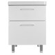 AZARIO Комплект Тумба Ника 60 Н 600х475х850 напольная, с раковиной Monte 60 (CS00082788), цвет белый CS00082788 - фото 352813