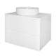 AZARIO Тумба LOTOS 60/2 600х460х500 подвесная, без раковины, белый глянцевый (CS00084142), цвет белый CS00084142 - фото 352828
