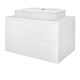 AZARIO Тумба LOTOS 80/2 800х460х500 подвесная, без раковины, белый глянец (CS00084144), цвет белый CS00084144 - фото 352838